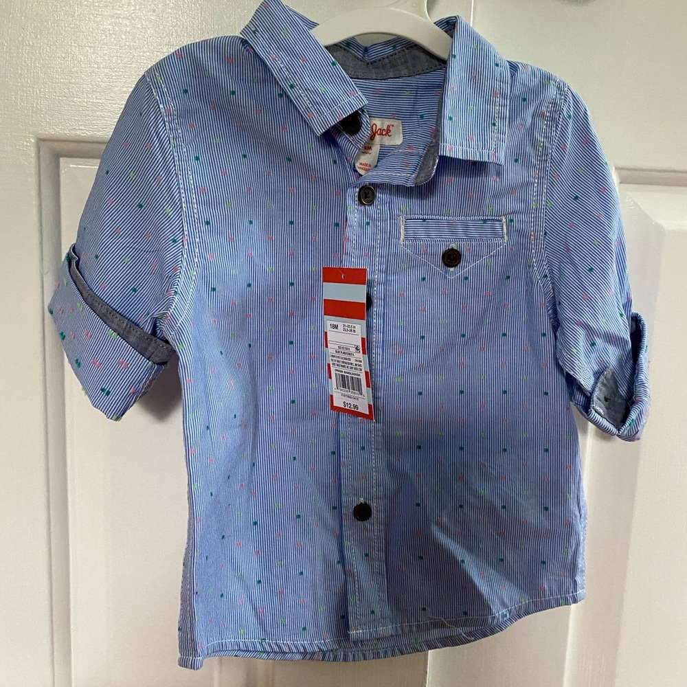 Toddler button down dress shirt